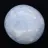 Galet en calcite bleue