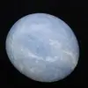 Galet en calcite bleue - 0