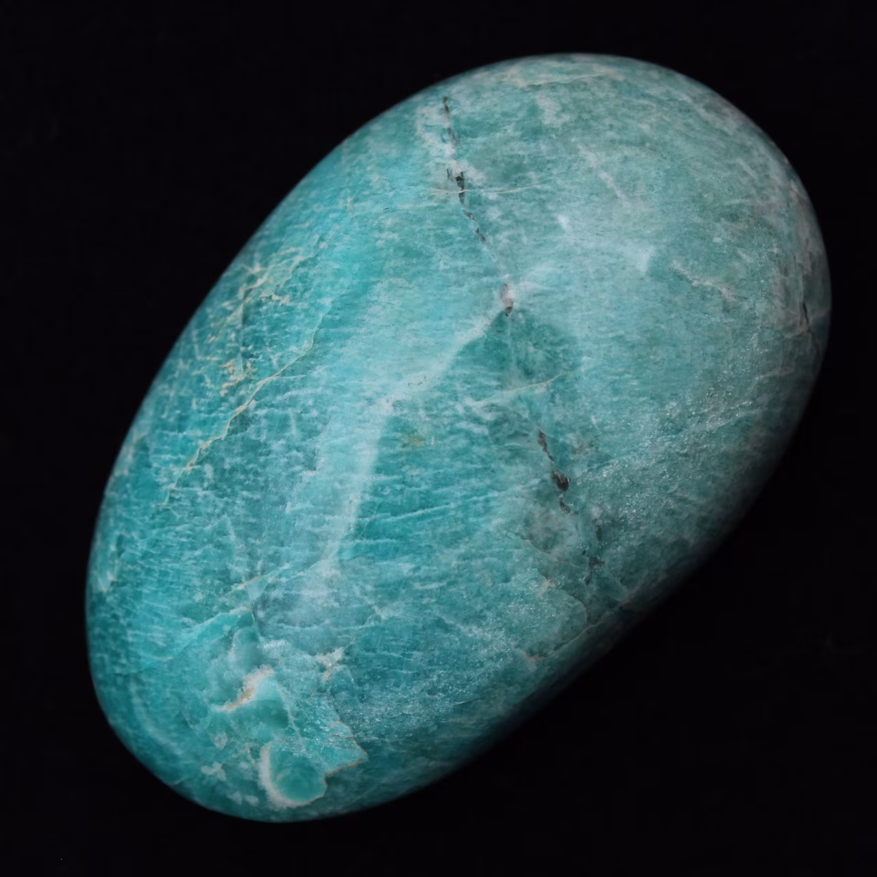Galet en amazonite