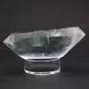 Quartz biterminé à inclusion de chlorite