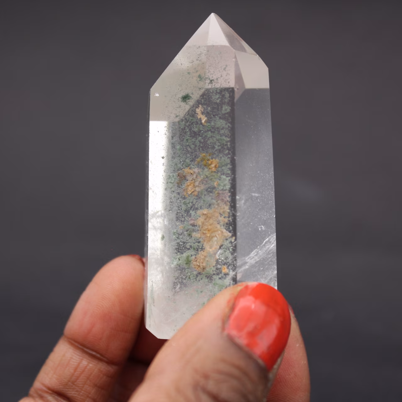 Quartz a inclusion de chlorite
