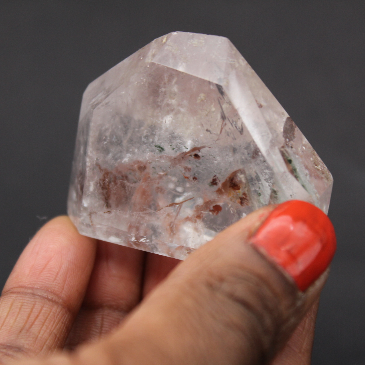 Quartz a inclusion de chlorite