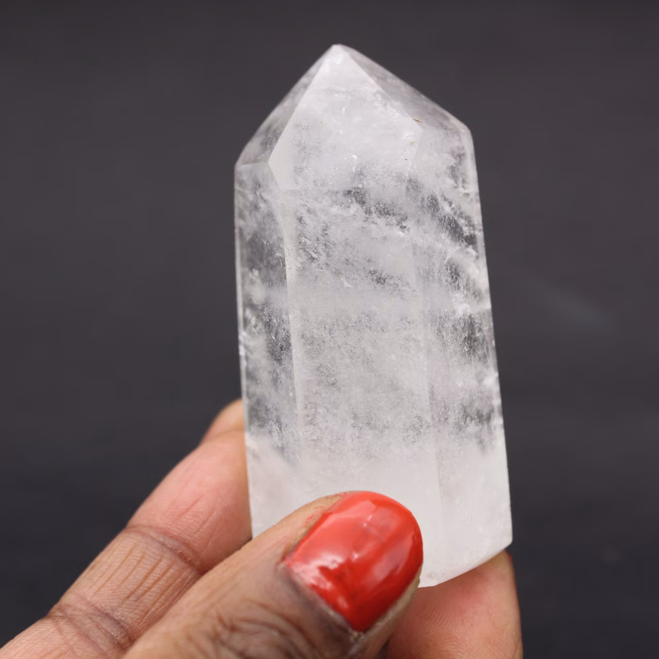 Prisme de cristal de roche