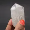 Cristal biterminé à inclusion de cristaux de tourmaline - 0