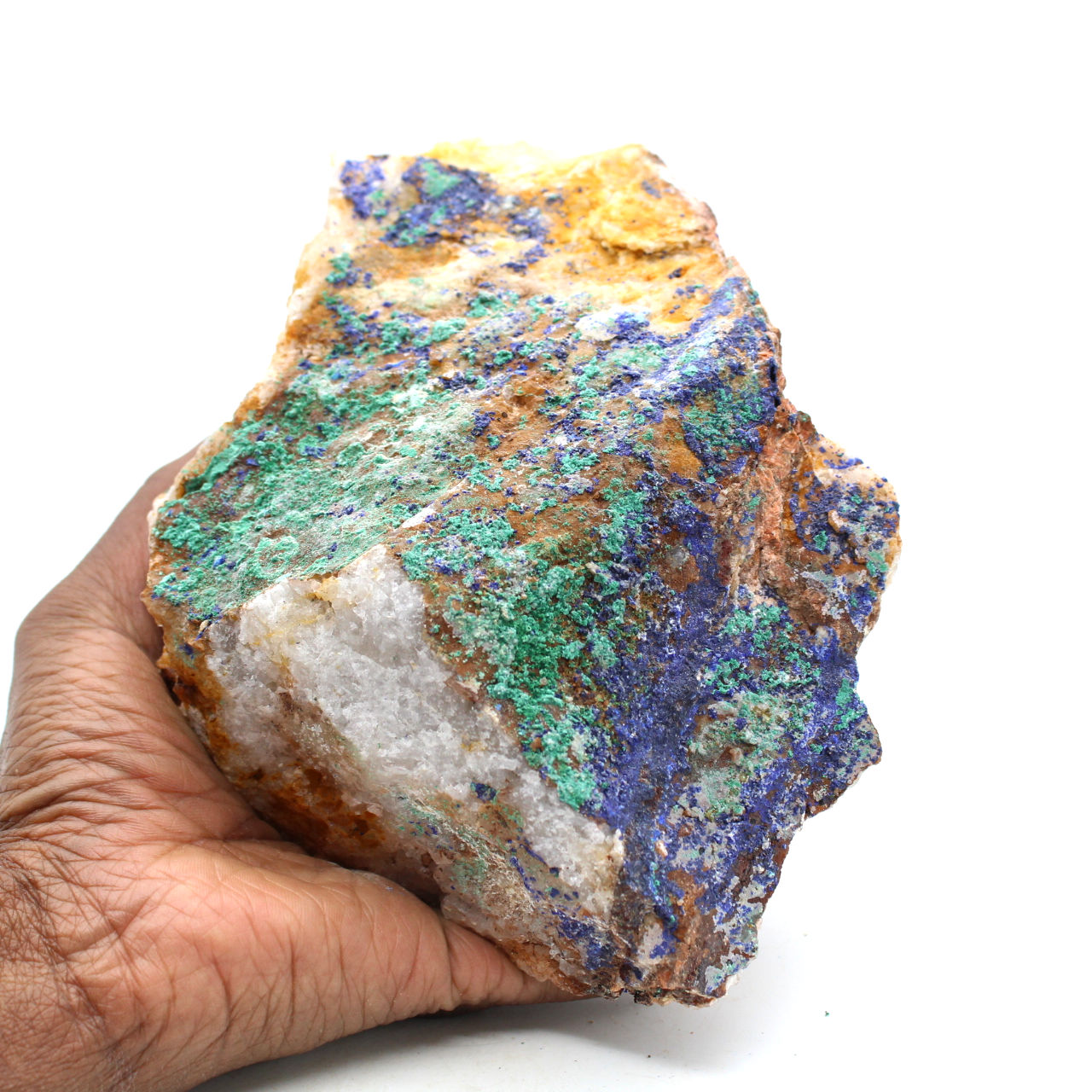 Azurite et malachite