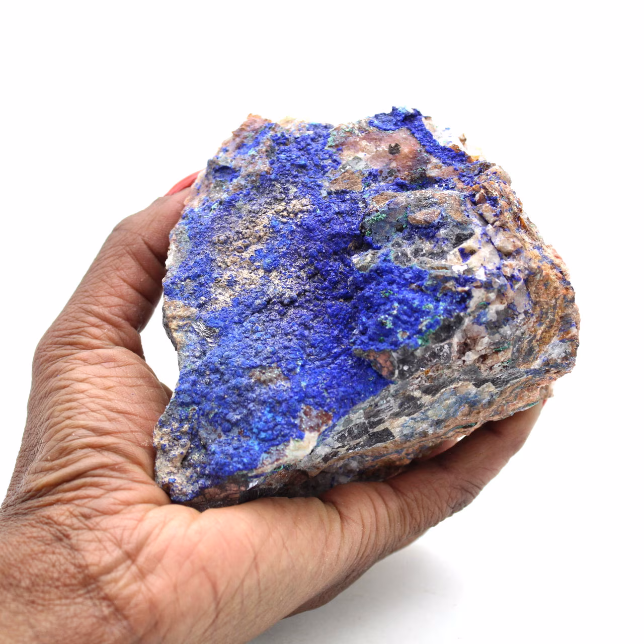 Azurite malachite et galène