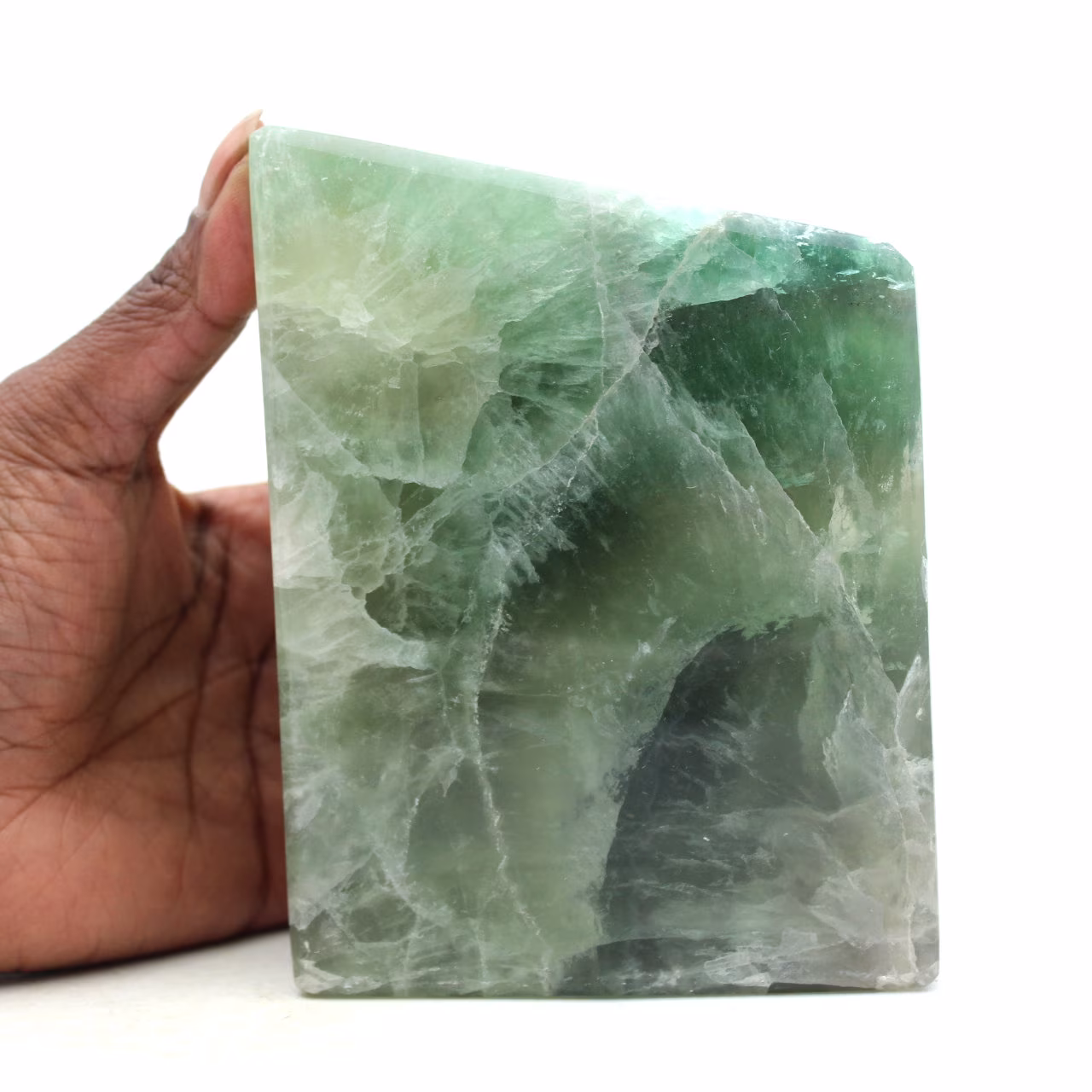 Fluorite verte hexaèdre