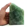 Bloc heptaèdre en Fluorite verte - 0