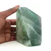 Bloc octaèdre en Fluorite verte - 0