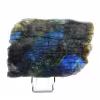 Labradorite ornementale mi-brute naturelle