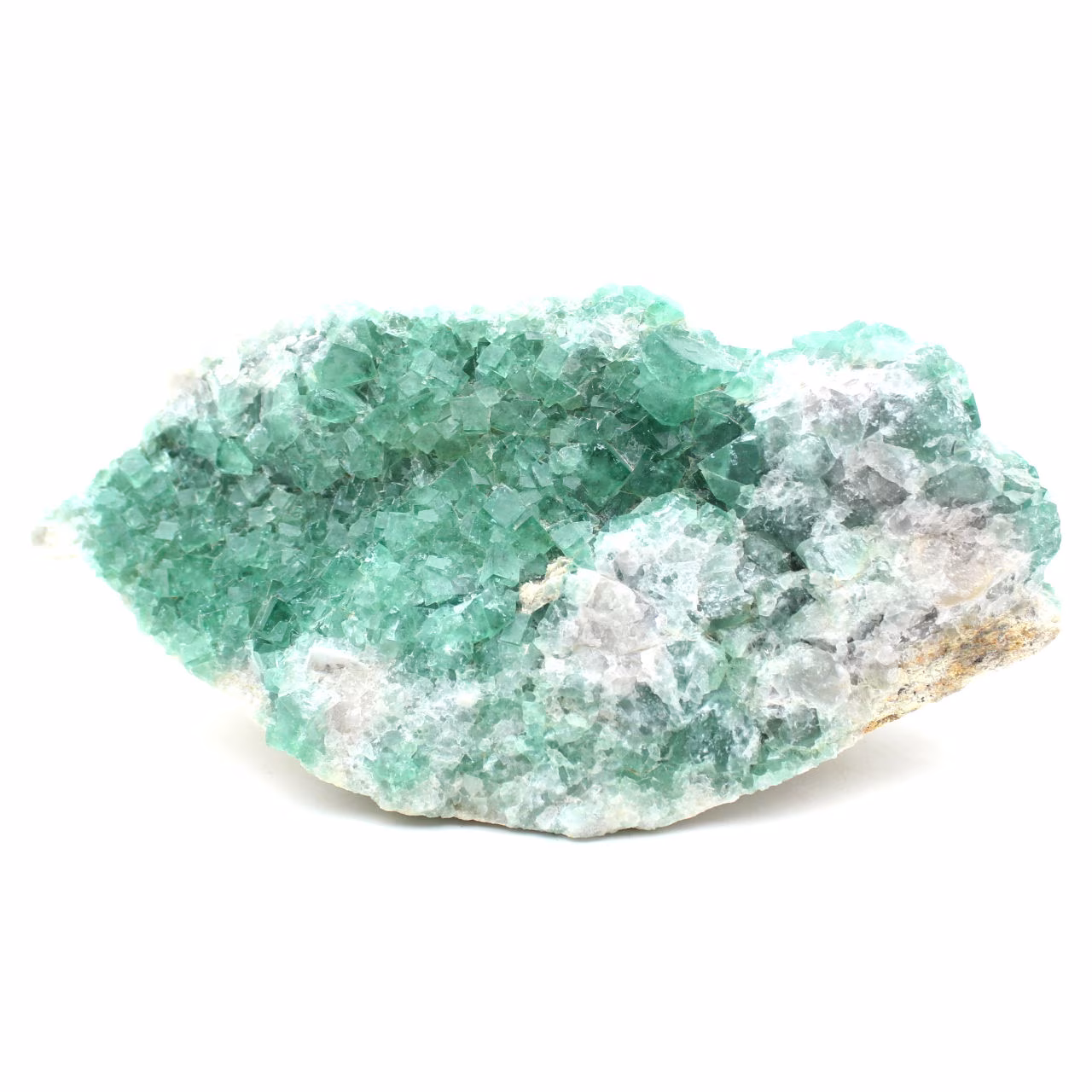 Fluorite naturelle de madagascar cristallisée