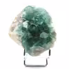 Cristallisation cubique de fluorite de madagascar