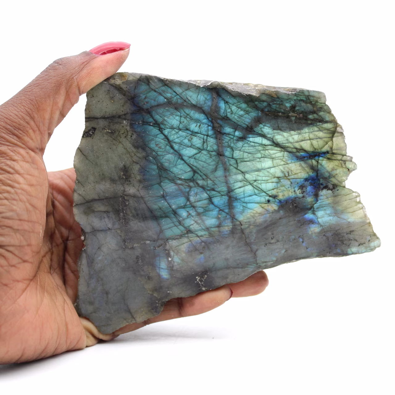 Labradorite mi-brute ornementale