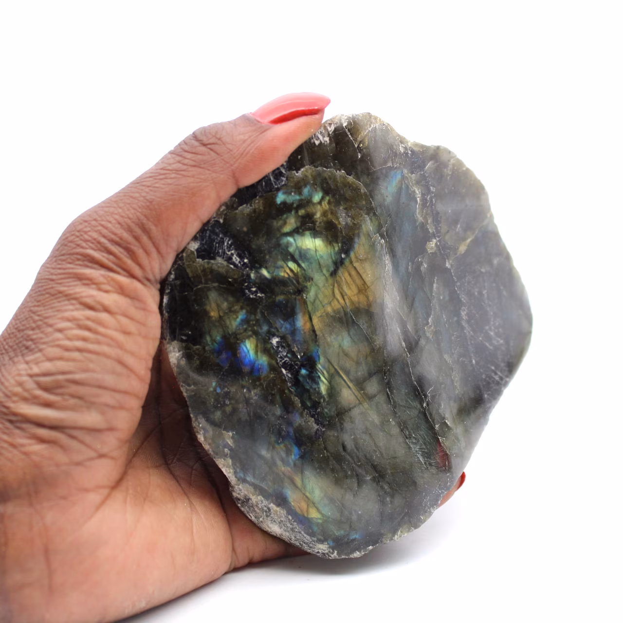 Labradorite mi-brute ornementale