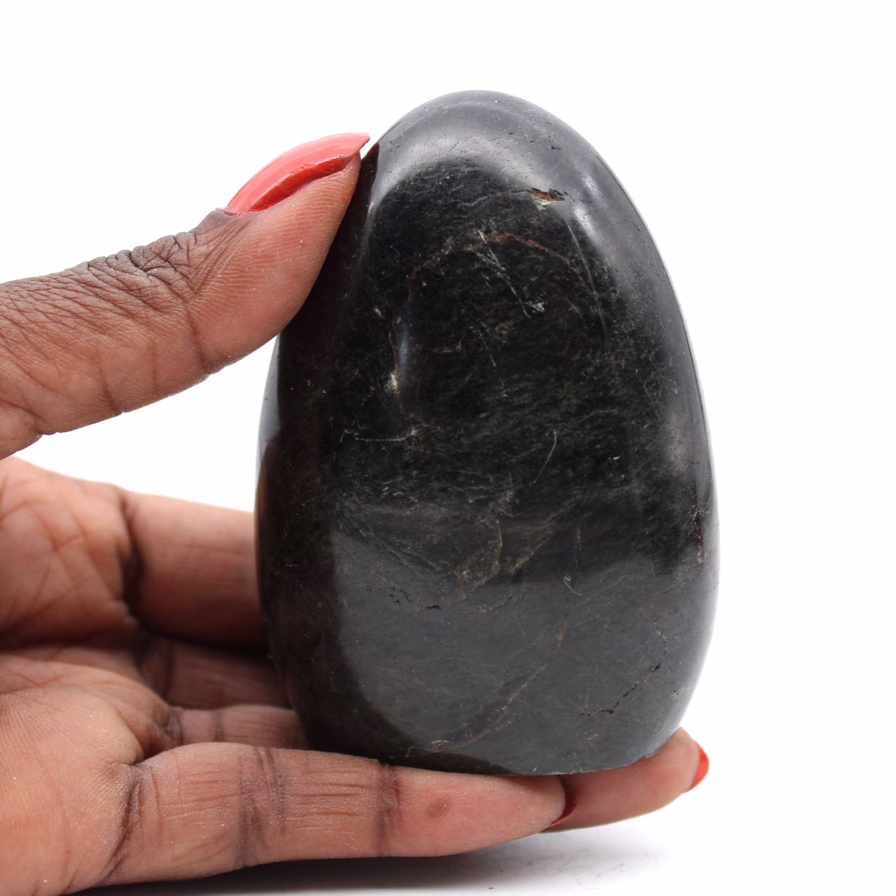 Pierre polie en diopside