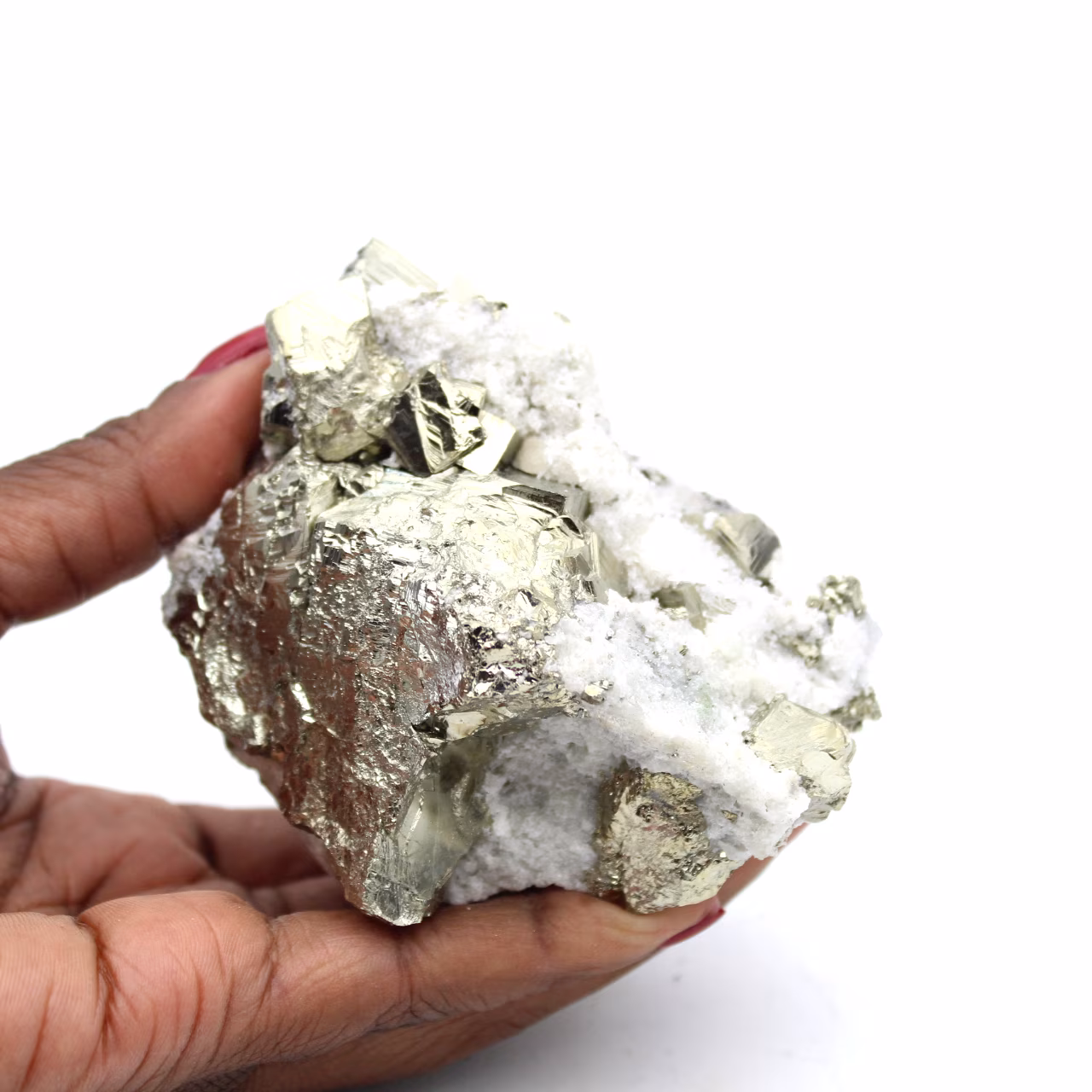 Pyrite naturelle du pérou