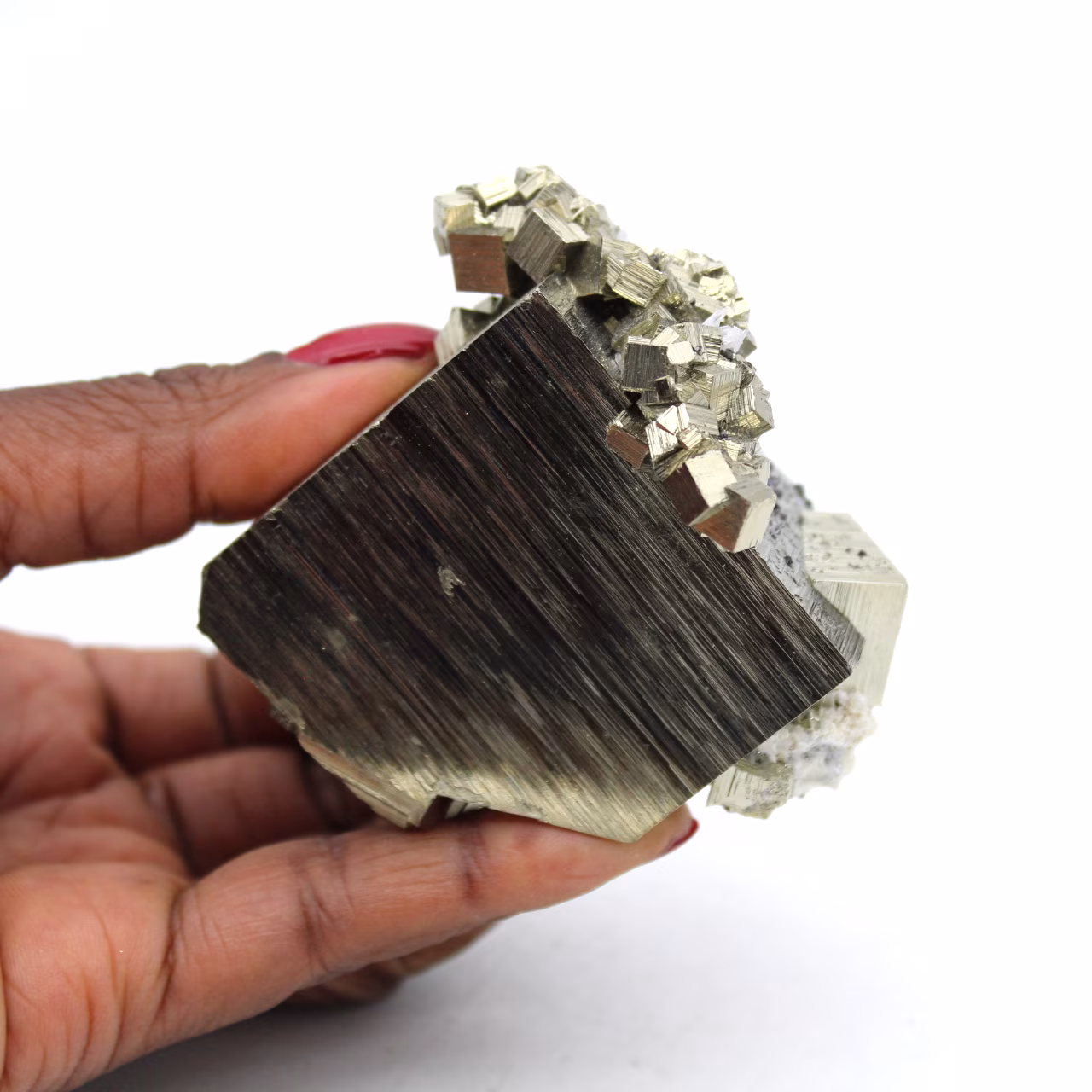 Cristaux naturels de pyrite
