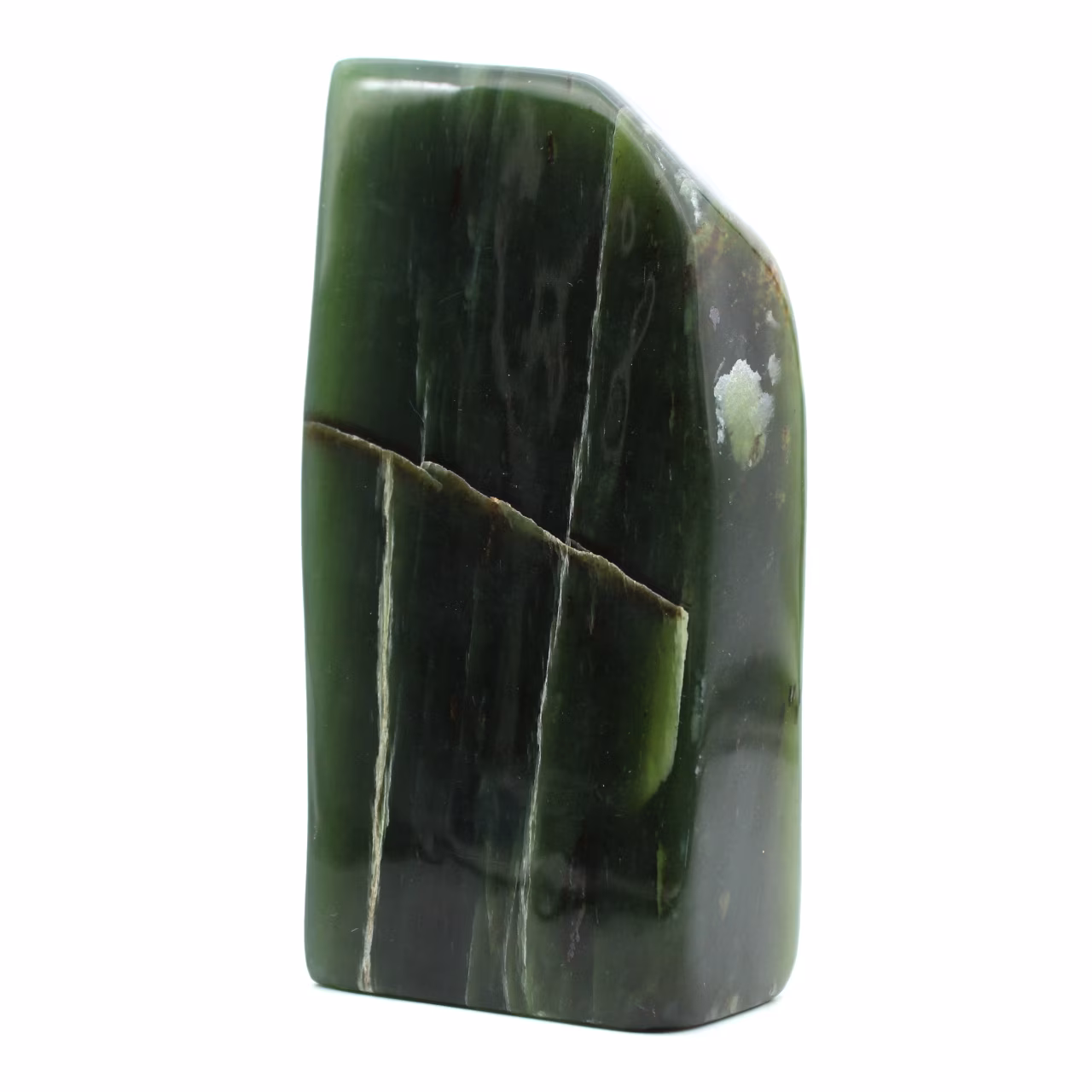 Jade néphrite polie de décoration