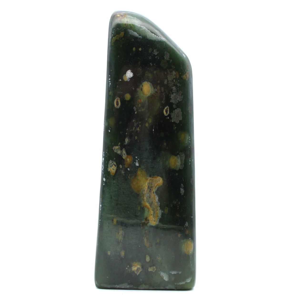 Jade néphrite naturelle polie