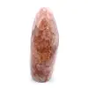 Pierre de quartz rouge polie - 5