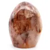 Roche polie en quartz rouge - 14