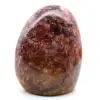 Roche polie en quartz rouge - 16