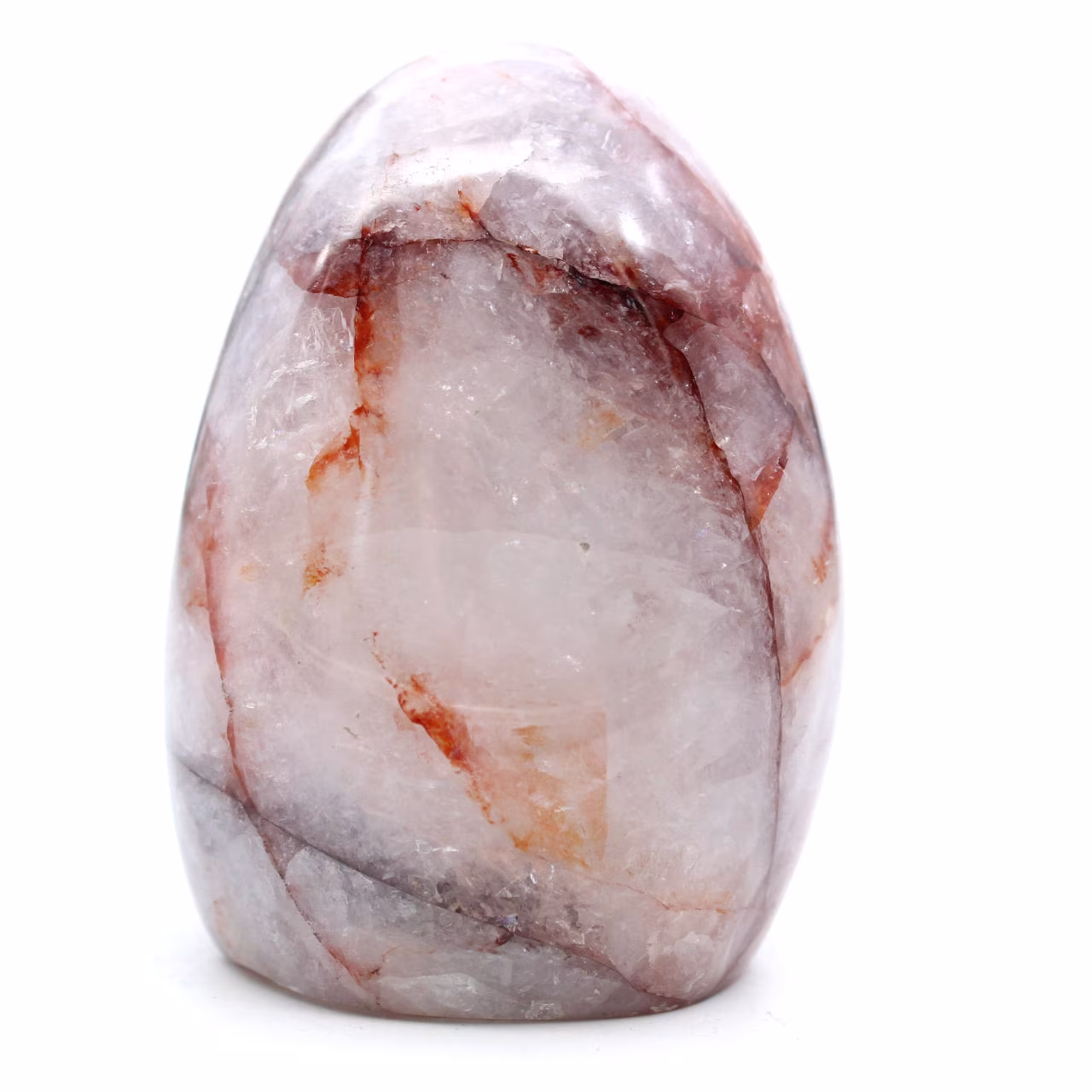 Quartz rouge de décoration