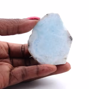 Plaque larimar semi-poli