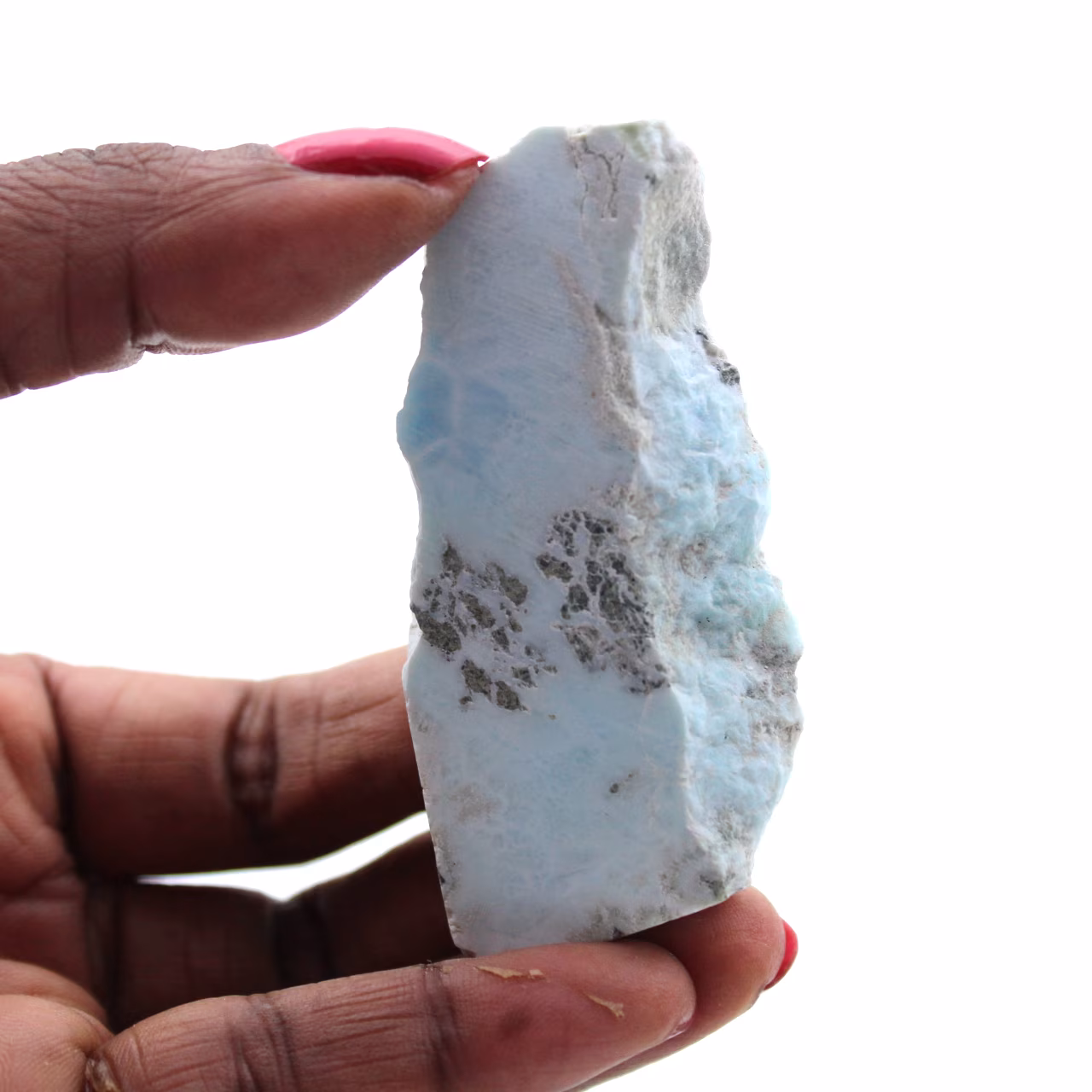 Plaque larimar semi-poli