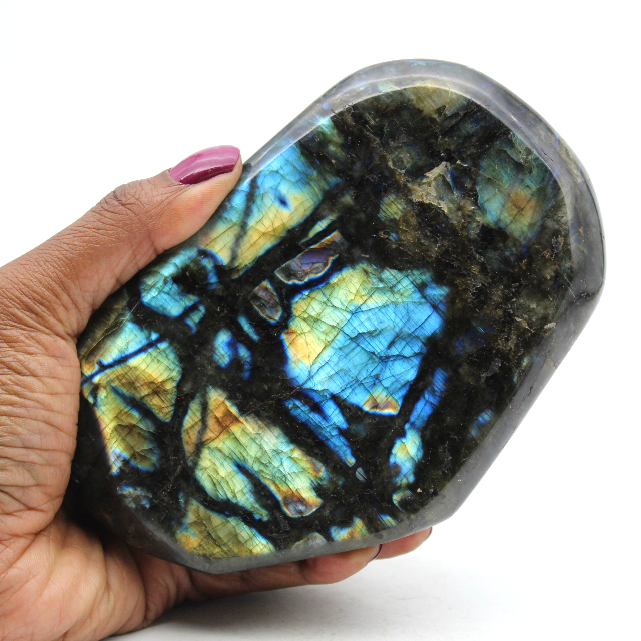 Labradorite polie de Madagascar