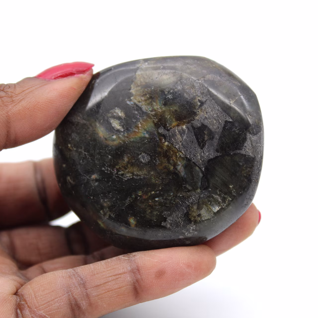 Galet de Labradorite