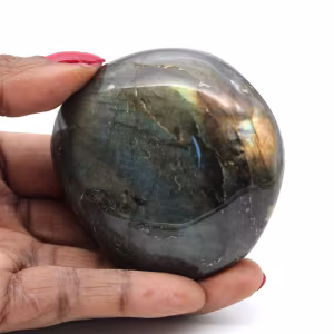 Galet en pierre de Labradorite