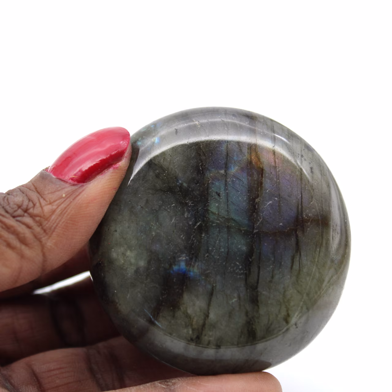 Galet de Labradorite