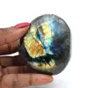Galet en roche de Labradorite - 0