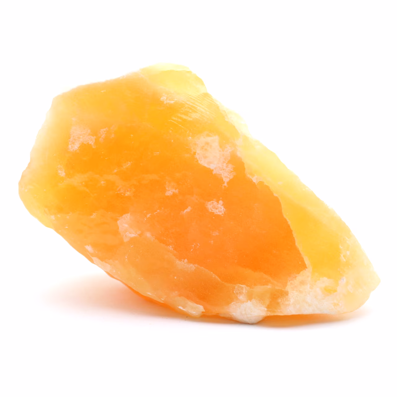Roche en calcite orange