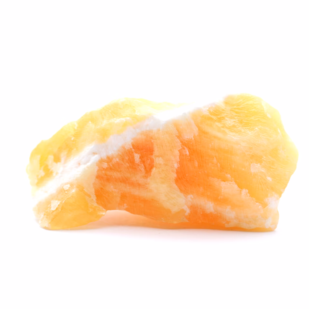 Pierre de calcite orange