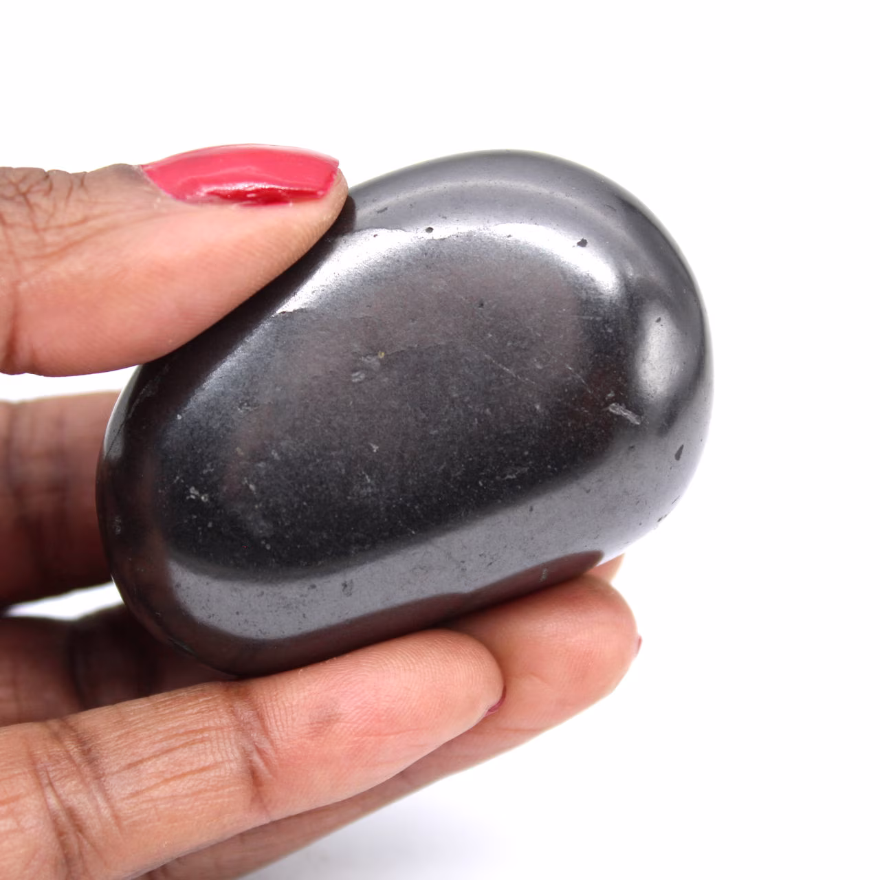 Pierre polie en shungite