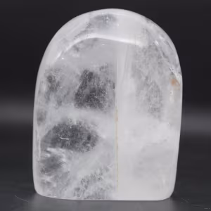Cristal de roche polie