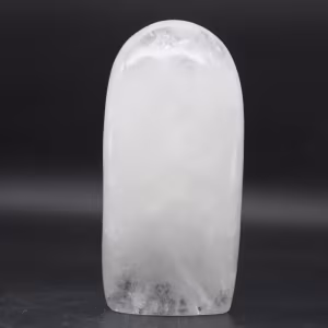 Cristal de roche polie de collection