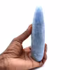 Bâton de massage en calcite bleue