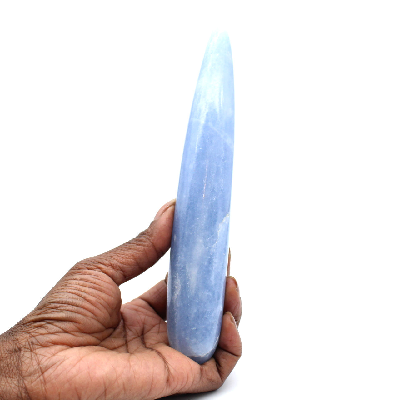 Bâton de calcite bleue