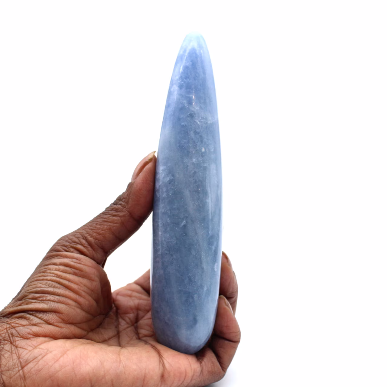 Bâton de calcite bleue