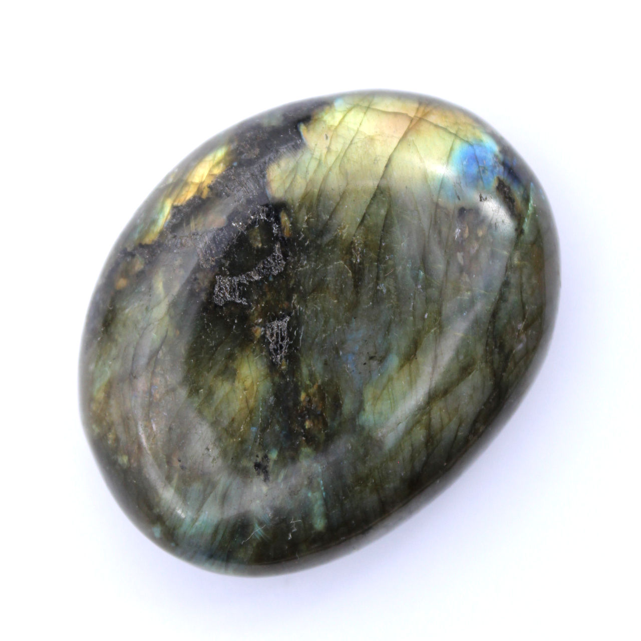 Galet en labradorite