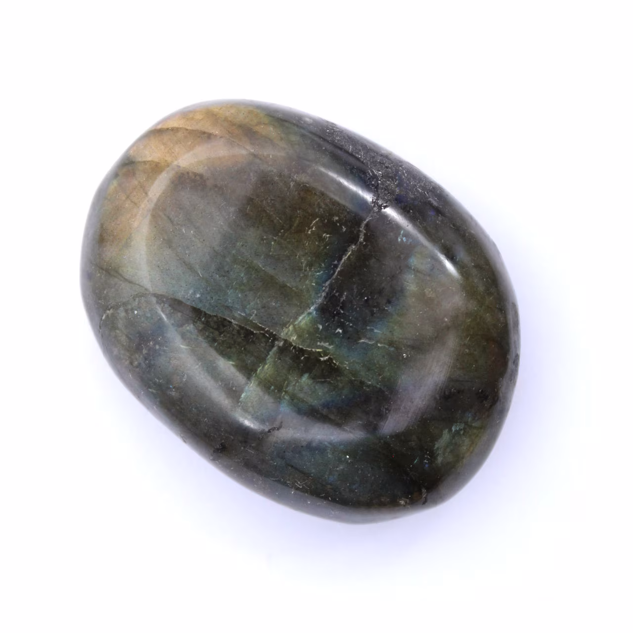 Galet en labradorite