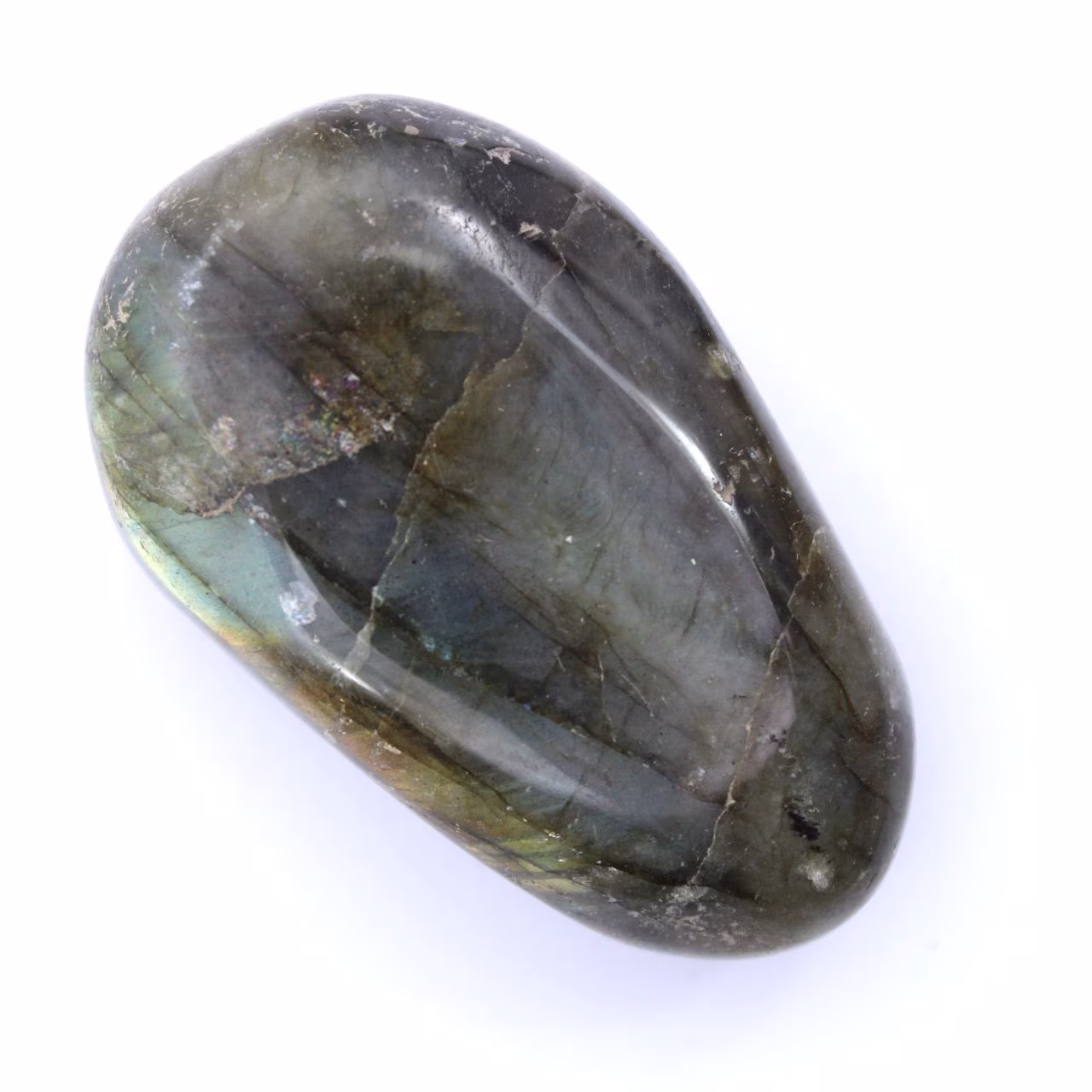 Galet en labradorite