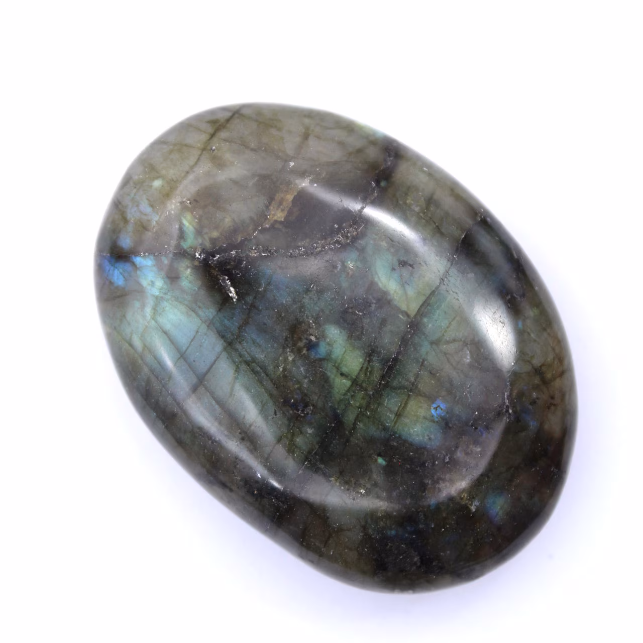 Galet en labradorite