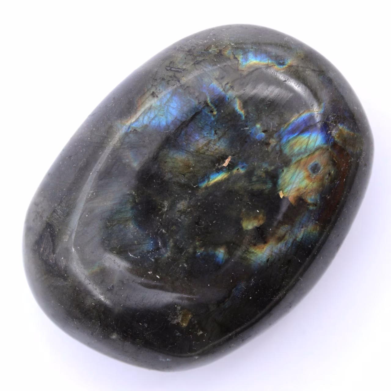 Galet en labradorite