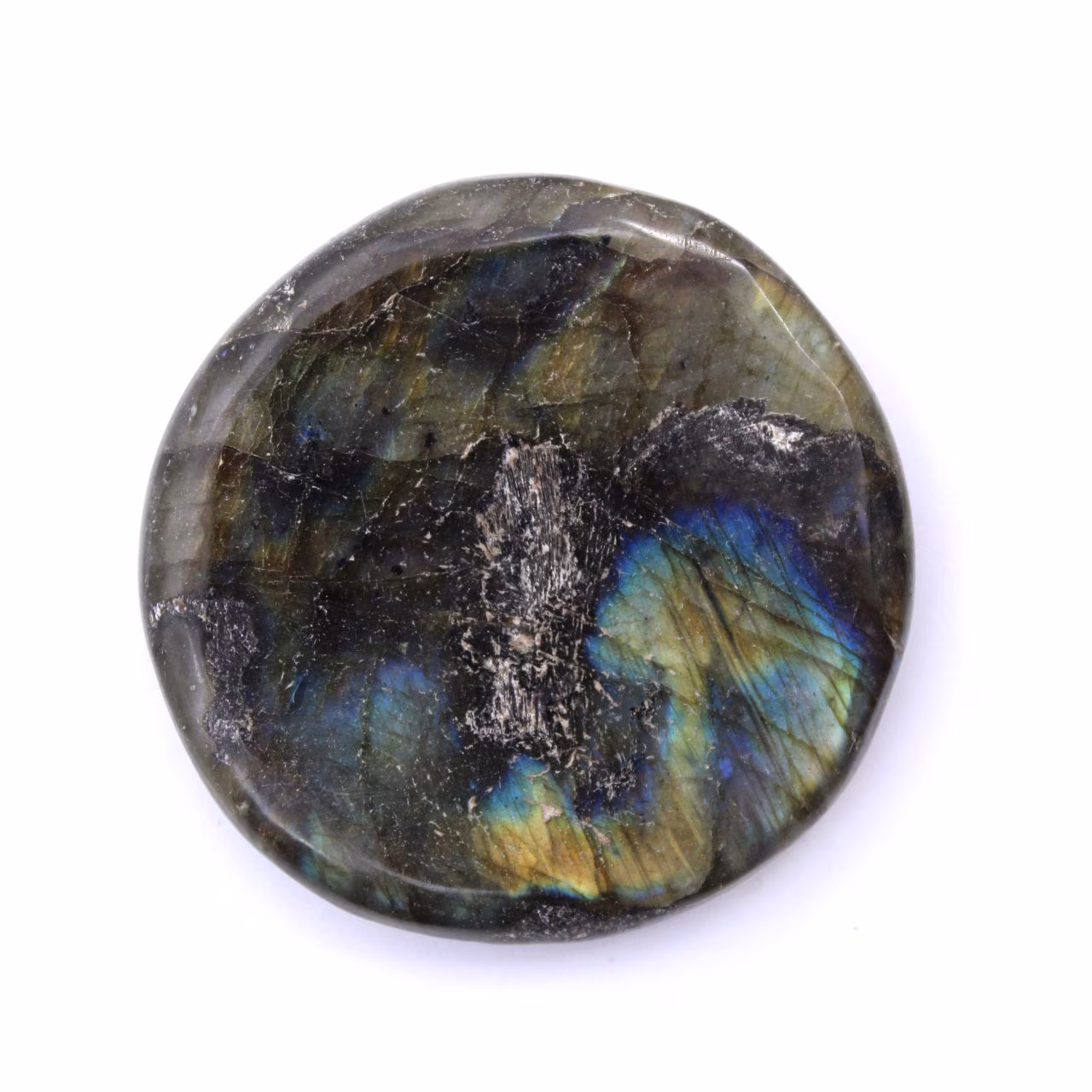 Galet en labradorite