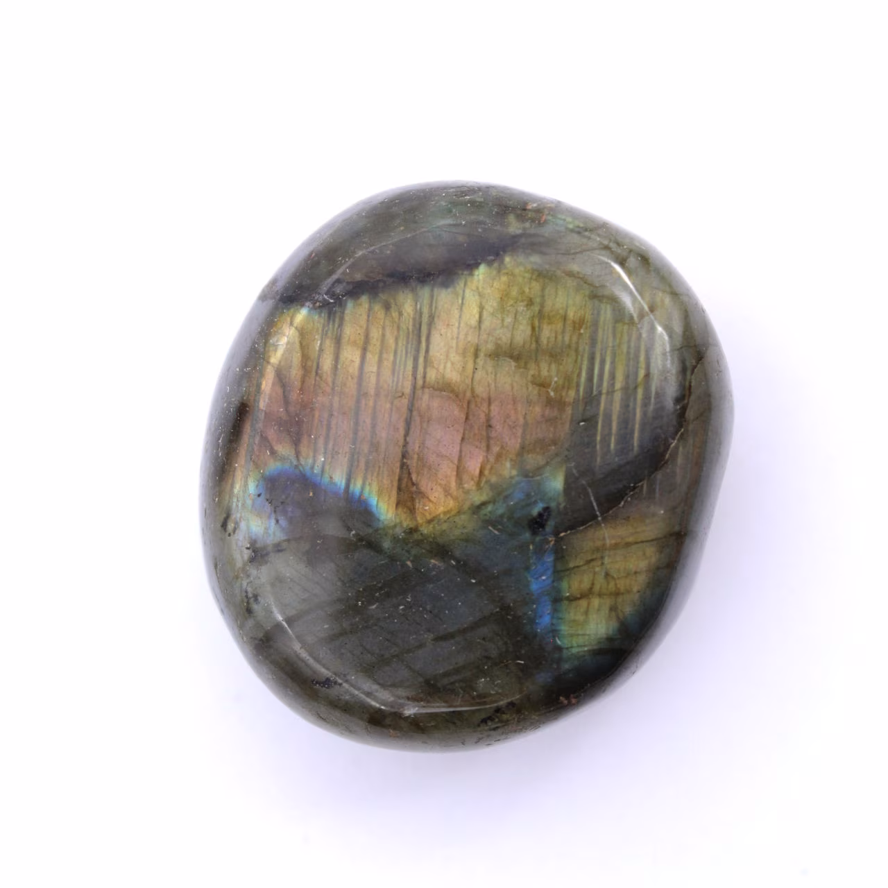 Galet en labradorite