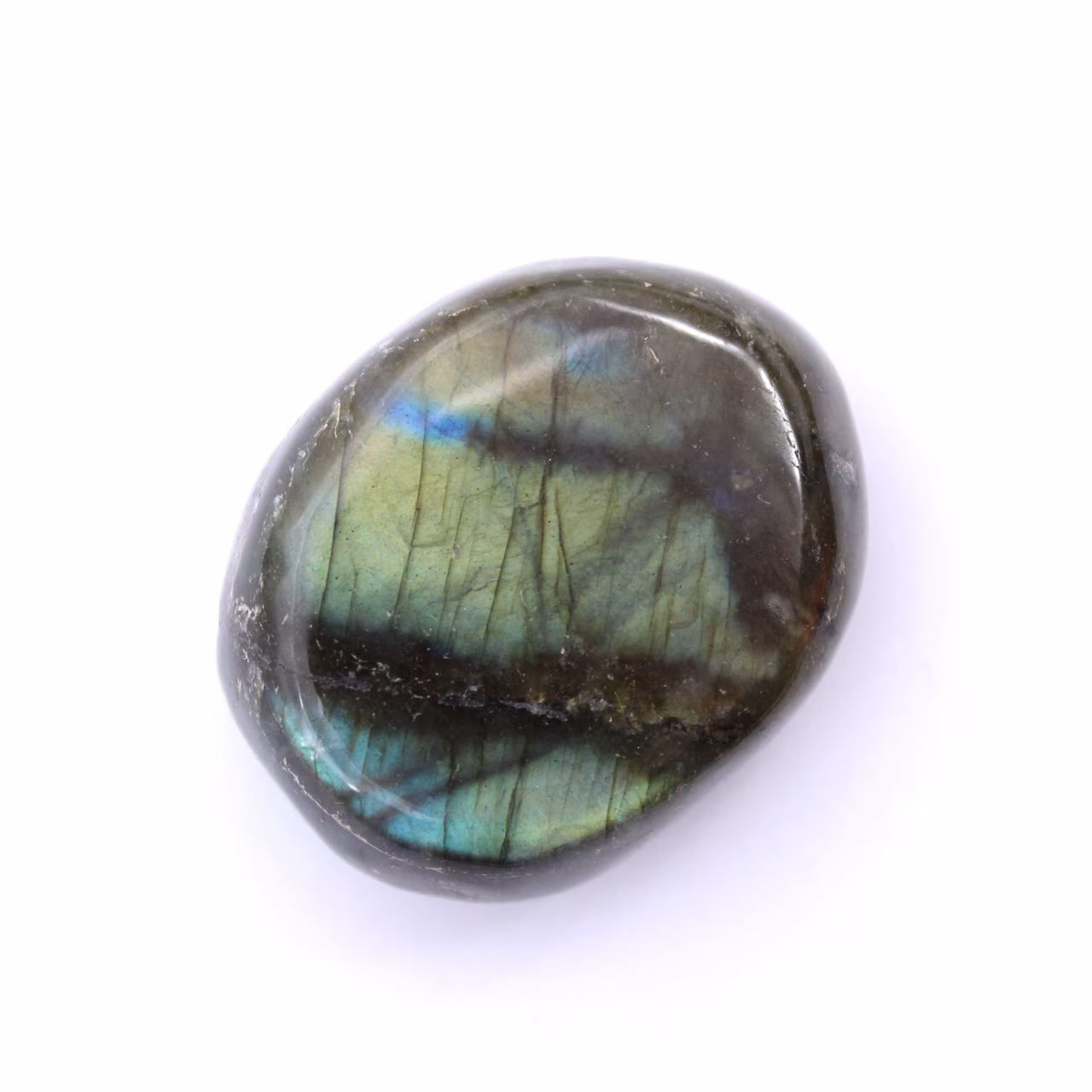 Galet en labradorite
